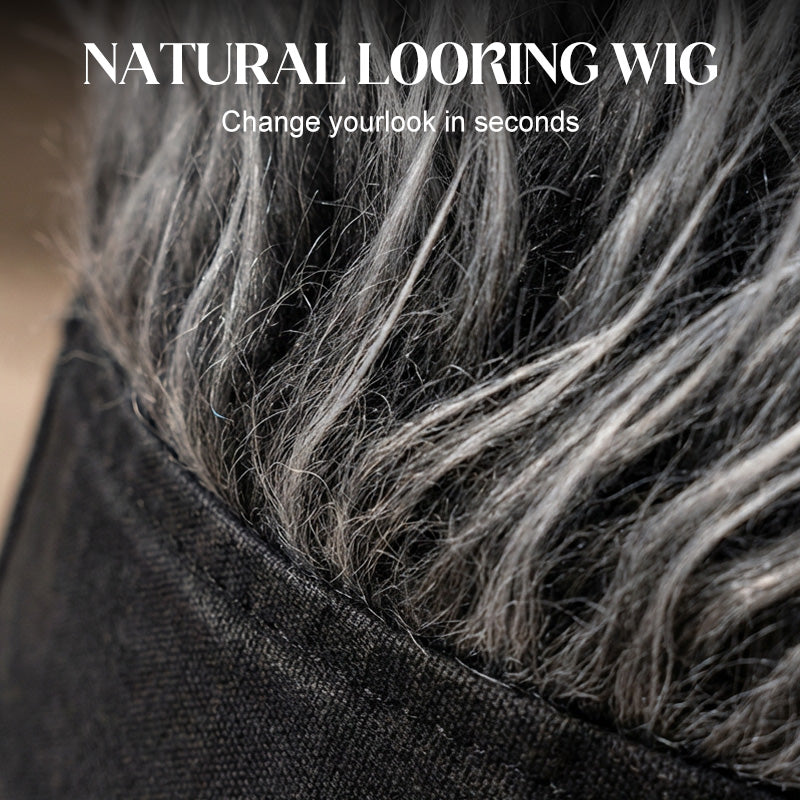 🎁New arrival 50% OFF💥 Unisex Hip-Hop Wig Hat – Grunge Style, Soft and Comfortable & Perfect for Parties and Costumes ✨