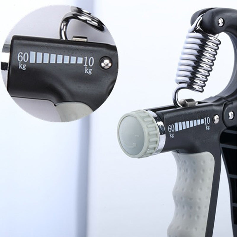 💪 50% OFF NOW ! ✨ Adjustable Counting Hand Grip Strength Trainer – 5 Resistance Levels, LCD Counter & Portable Design 🔋