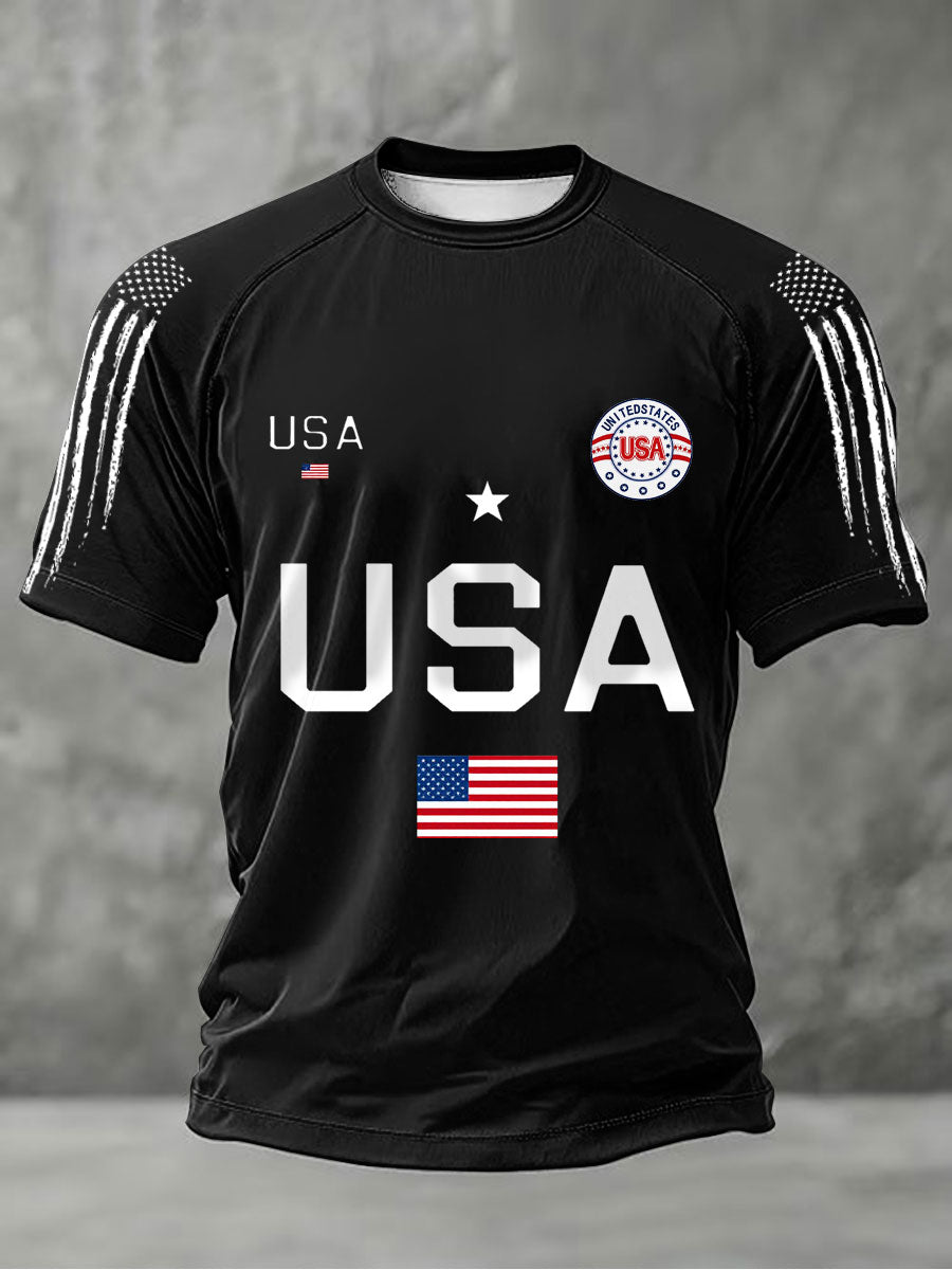 Men's USA Flag T-Shirts