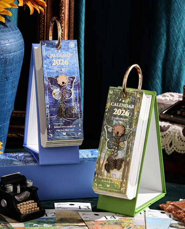 🎨Turn Time Into Art — 2026 Retro Oil Painting Calendar 🎨