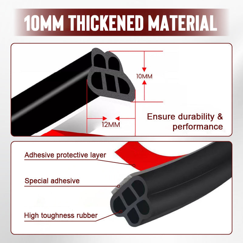 ⏳Limited-time 50% off⏰Car Noise Reduction Dust-Proof Rubber Seal Strip🚗🧷
