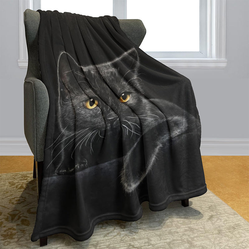 ⏳LAST DAY SALE 50% OFF!⏰🐱Black Cat All-Season Cozy Blanket