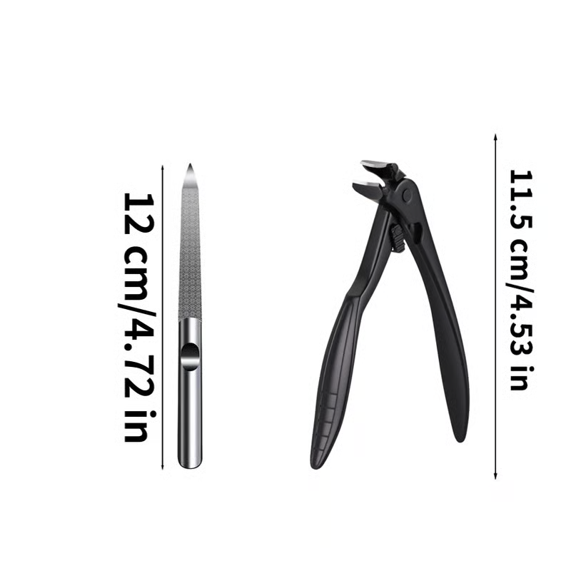 📢📢50% OFF NOW✨🔥Curved stainless steel nail clippers – Ergonomic and easy for seniors to use