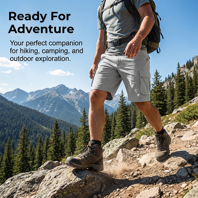 Men's Quick-Dry Cargo Shorts with Belt💥✨Limited-time 50% Off Special Offer