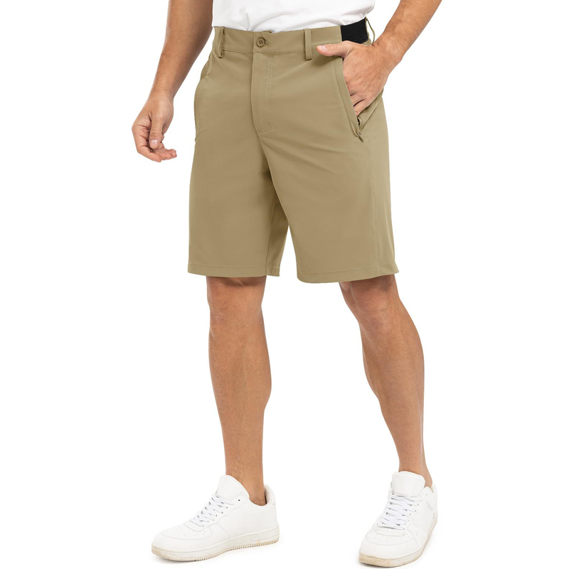 📢📢50% OFF !!!⏰Men's Solid Color Flat Front Shorts