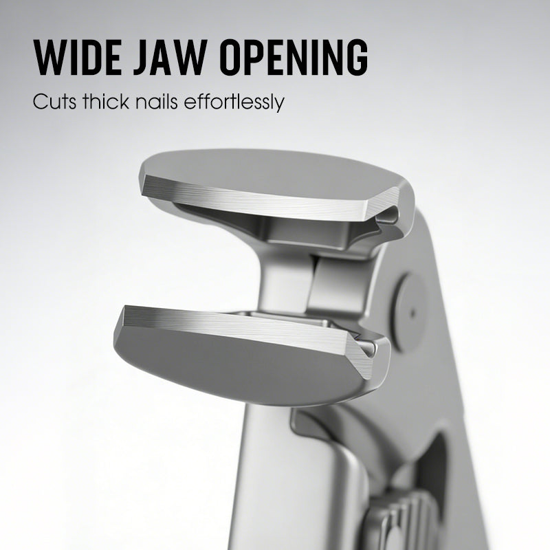 📢📢50% OFF NOW✨🔥Curved stainless steel nail clippers – Ergonomic and easy for seniors to use