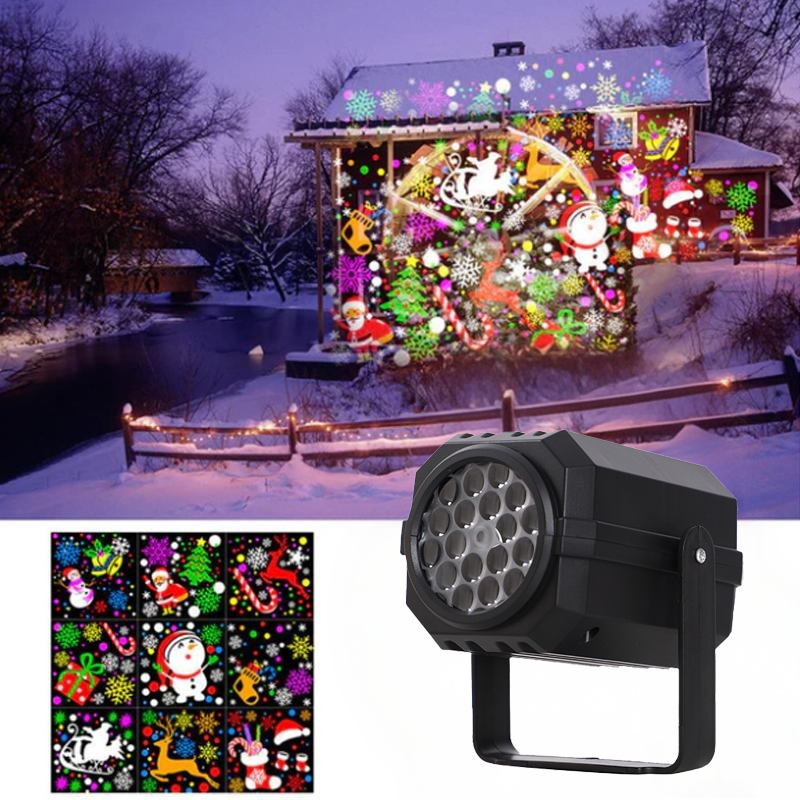 🔥Christmas Limited-Time Offer: 49% OFF!!! 🎁Rotating LED Christmas Pattern Projector Light