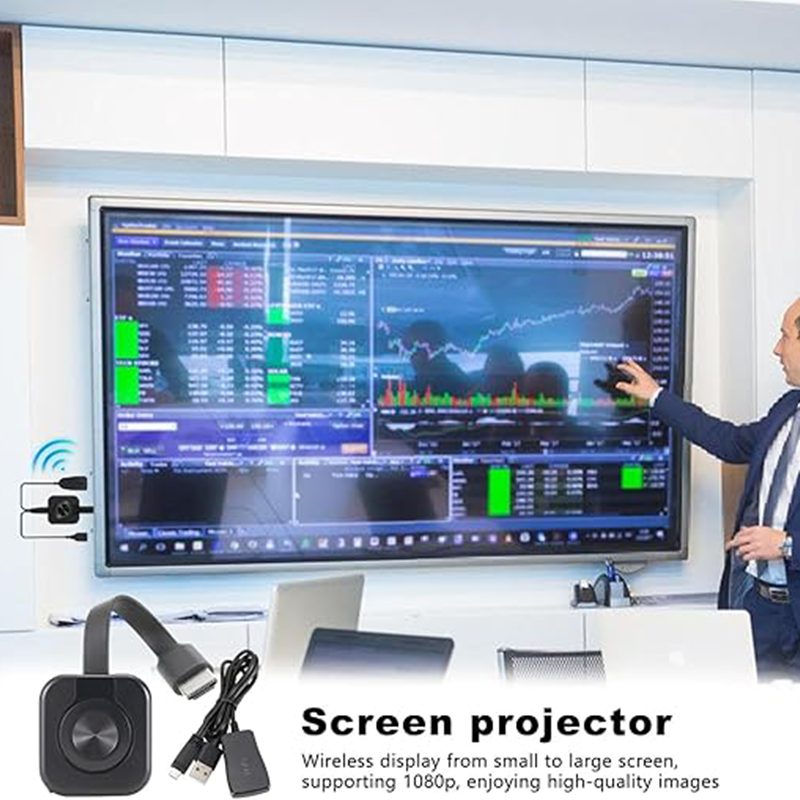 🥳2026 HOT SALE🥳💞50K+ SOLD!✨ 💝Wireless HDMI Display Dongle Adapter – Stream 1080p/4K from Phone to TV in Seconds! No Cables, No Hassle! 📱📺