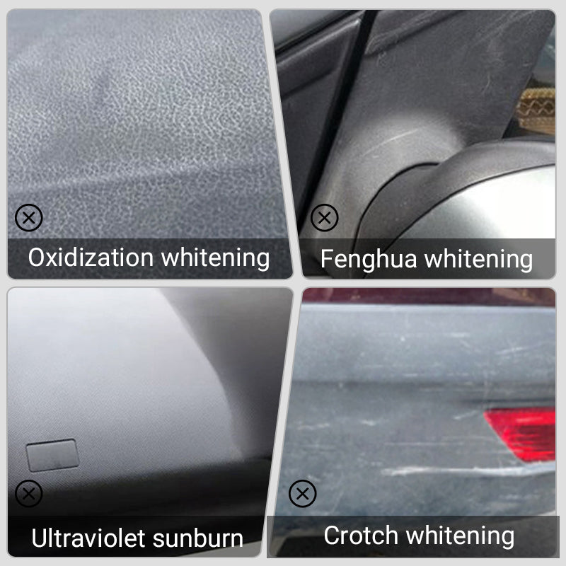 🚨HUGE DISCOUNT! 1-Step Plastic Trim Renewal – No painting! Restore faded exteriors & interiors FAST! Free sponge! 🧽✨