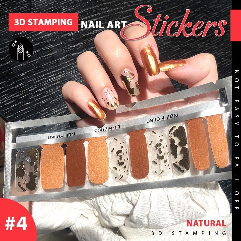 Stickers Ongles 3D