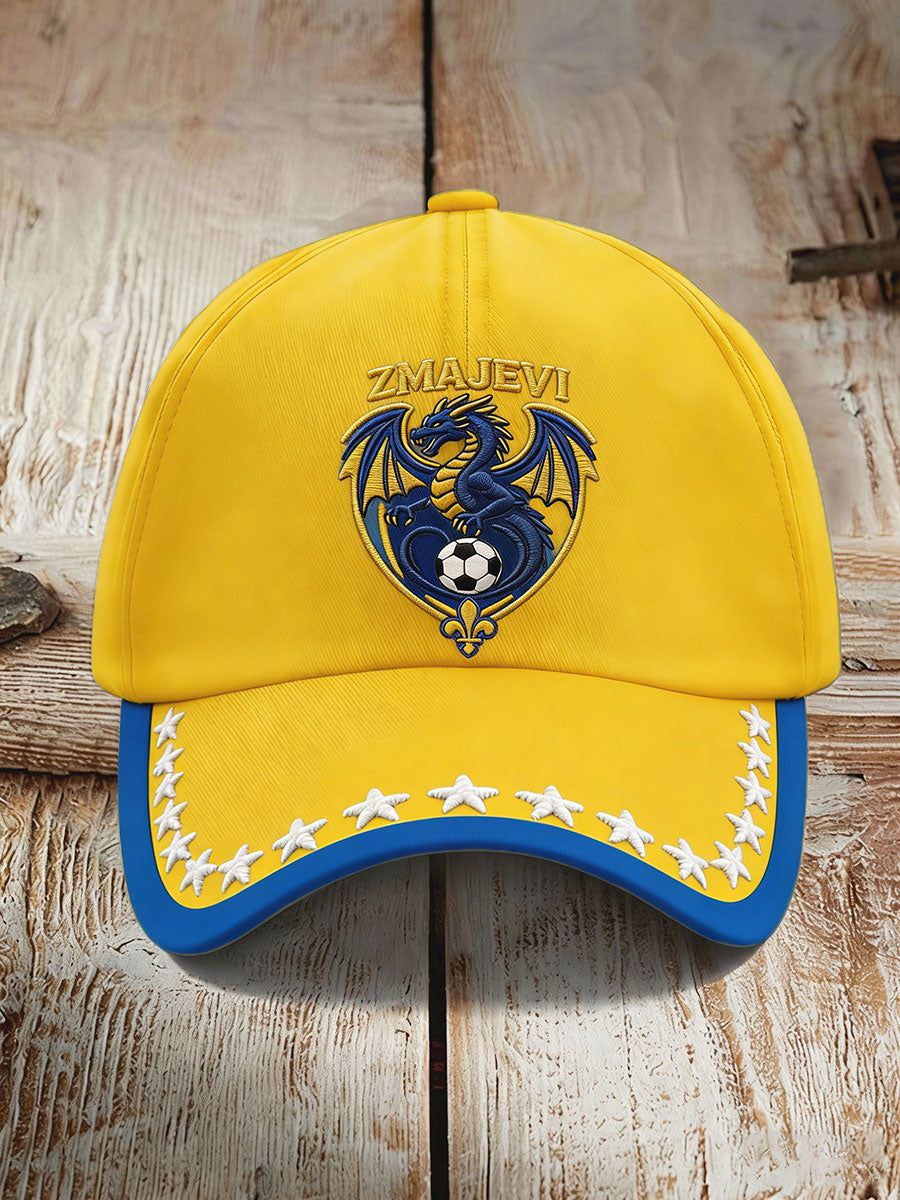 Unisex Bosnia ZMAJEVI Football Lover Printed Hat