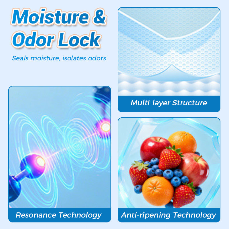 🎁BIG SALE!♻️Kitchen Essentials✨Reusable Aluminum Foil Sealable Food Storage Bags