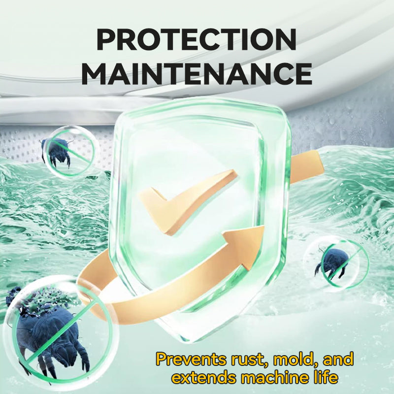 ⚡FLASH SALE!🧼Anti-Odor & Mold Washing Machine Cleaner✨