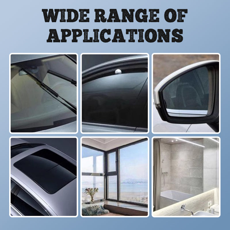 ⚡FLASH SALE! ✨ Car Glass Cleaner & Protective Coating - Repels Water, Prevents Fog & Dirt Build-Up, Enh Visibility in All Weather Conditions ☔🔍