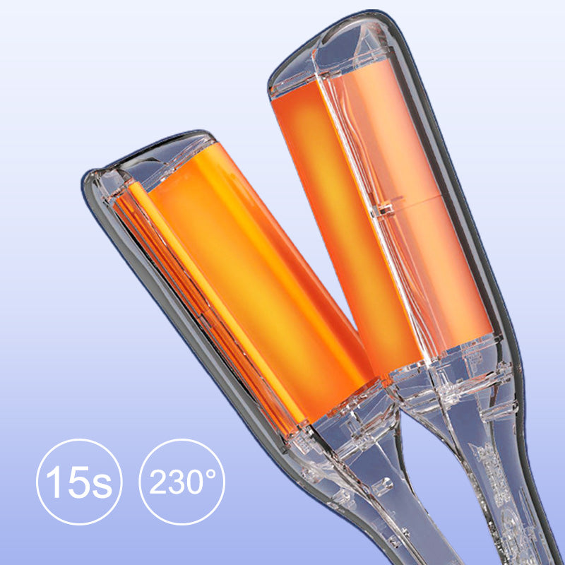 🔥Last Day 49% OFF🔥1.26-Inch 2 Barrel Negative lons Ceramic Egg Roll Hair Curling Iron