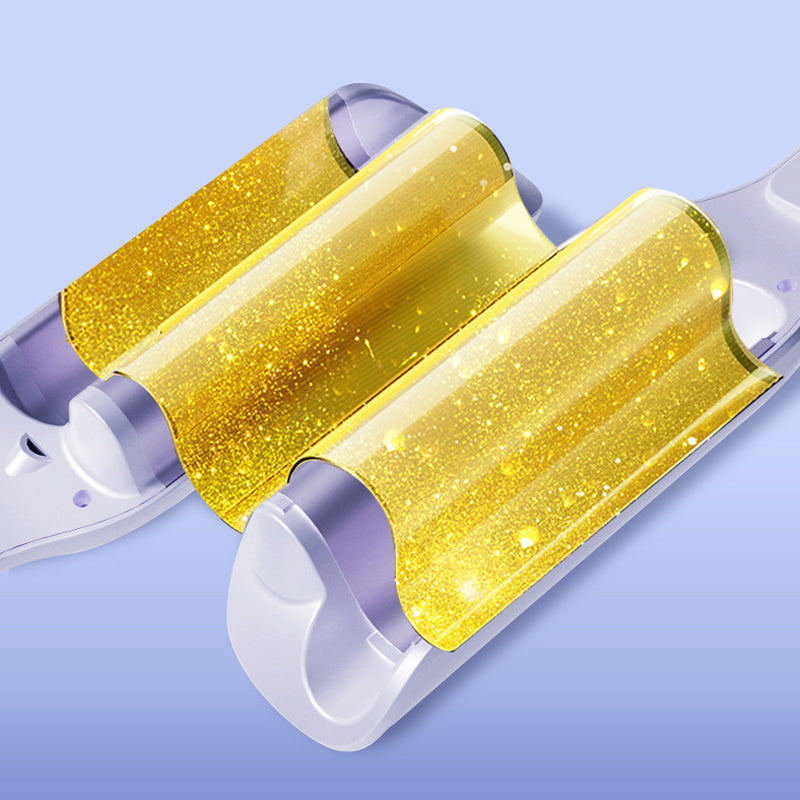 🔥Last Day 49% OFF🔥1.26-Inch 2 Barrel Negative lons Ceramic Egg Roll Hair Curling Iron