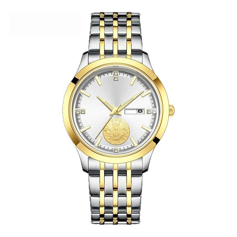 🎄🎁Christmas Special Offer: 50% OFF💥Luxurious Swiss Automatic Gold Watch For Couples