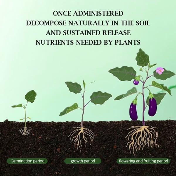 🔥2025 Hot Sale 50%OFF 🌞Home Gardening Universal Slow-Release Tablet Organic Fertilizer