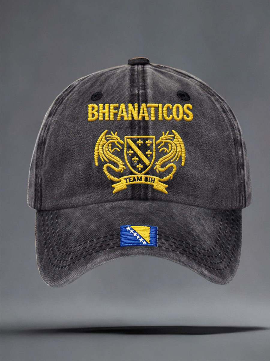Unisex Bosnia ZMAJEVI Football Lover Printed Hat