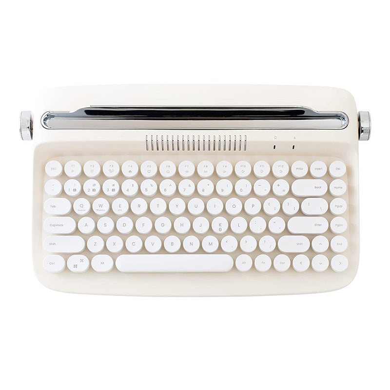 ACGAM ACTTO B303 Typewriter Retro Bluetooth Membrane Keyboard