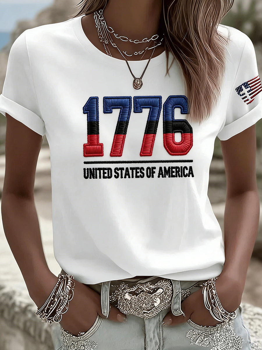 Women's Vintage American Anniversary T-shirt