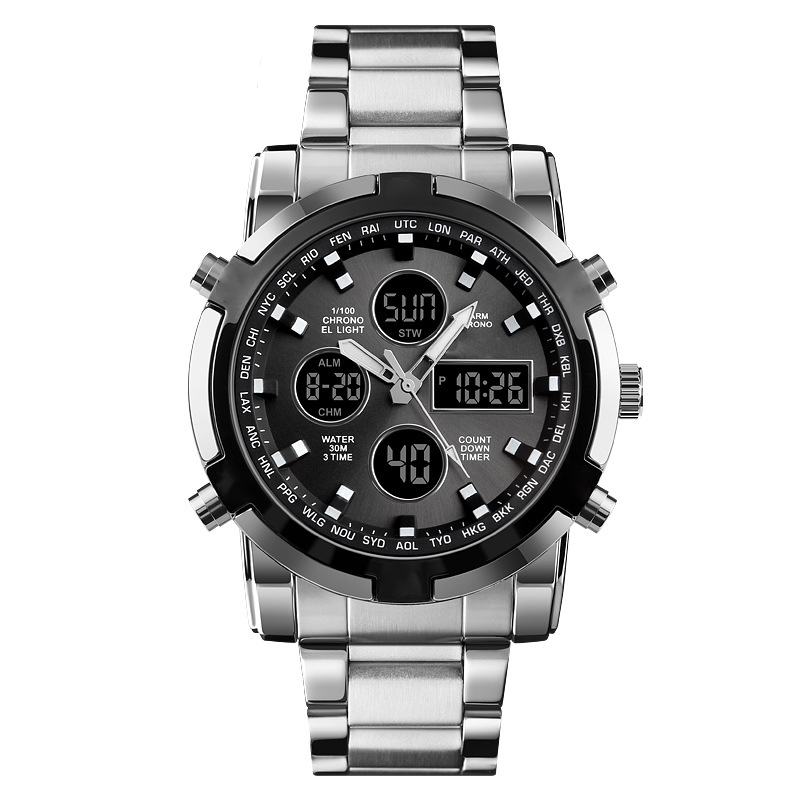 ⌚ 50% OFF NOW! 🪖 Men‘s Military Watch – Analog-Digital Display, Waterproof & Shock-Resistant 🛡️