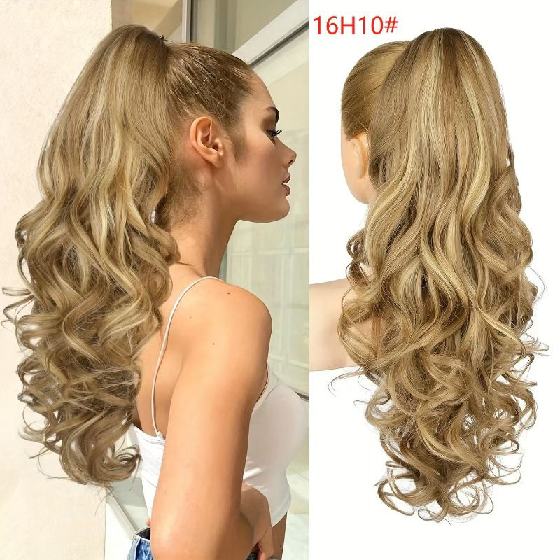 💜New Arrival💜Clip-on Wavy Ponytail Extension