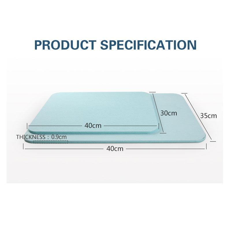 Bathroom Mat Natural Diatom Mud Anti-slip Mat