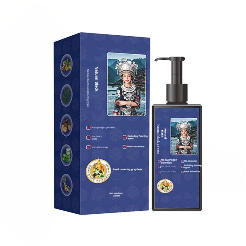 🌿 Botanical Bloom Hair Color✨Gentle on Scalp • Vibrant Gray Coverage