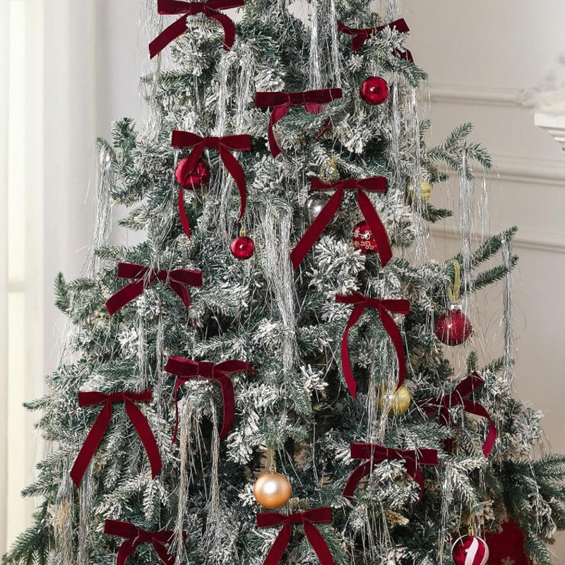 Elegant Christmas Ribbon Bow Ornament