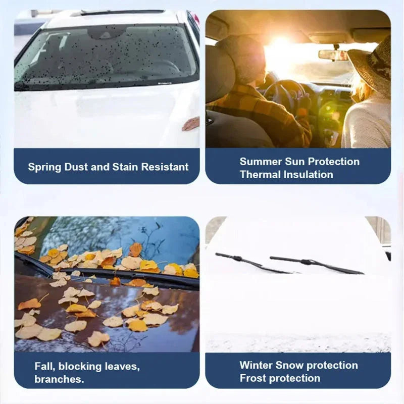 ⏳Limited-time 50% off⏰Car Windshield Cover with Suction Cups🚗🪟