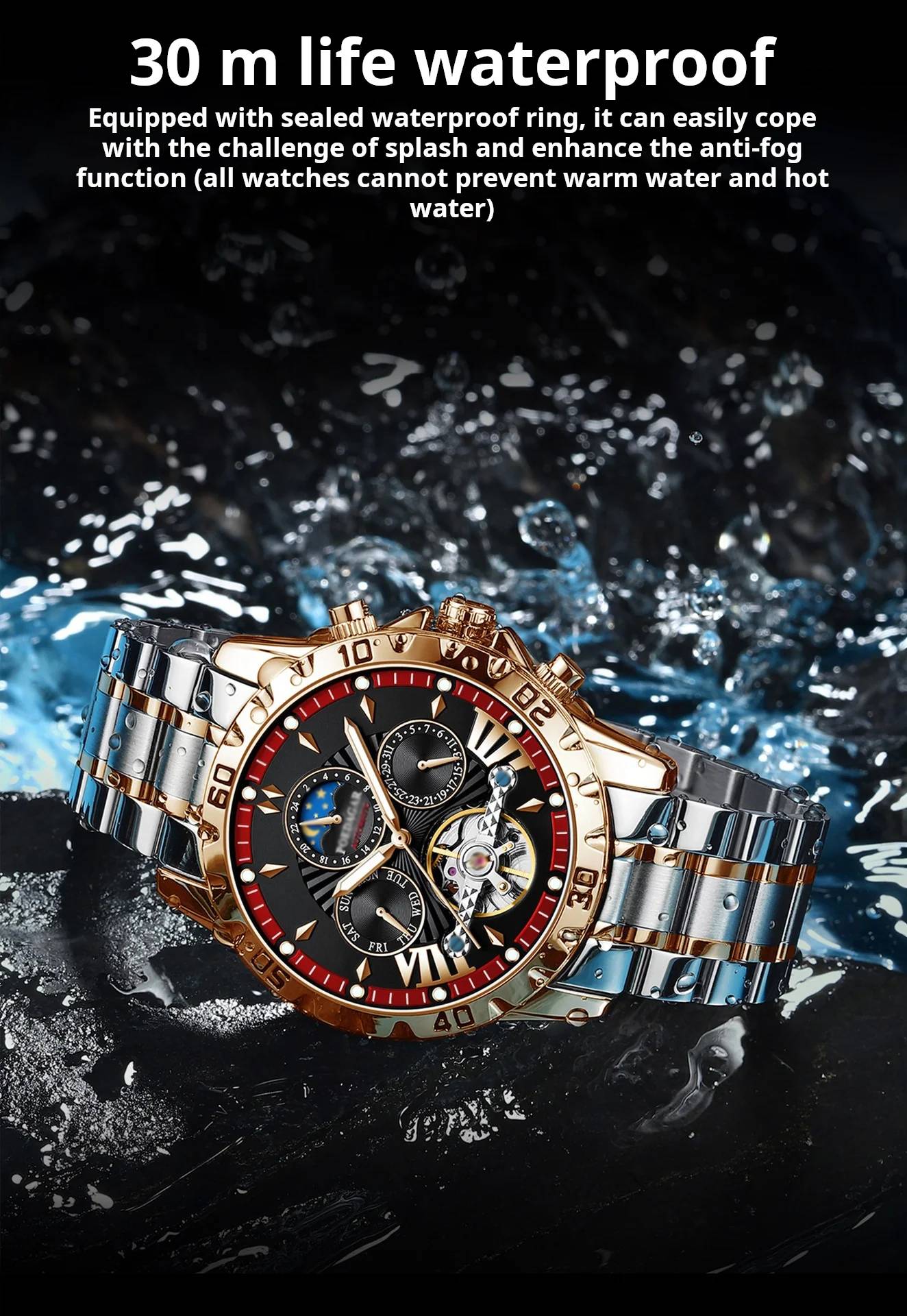 ⏳Time-Limited Special⏰Swiss Brand New Waterproof Automatic Mechanical Watches