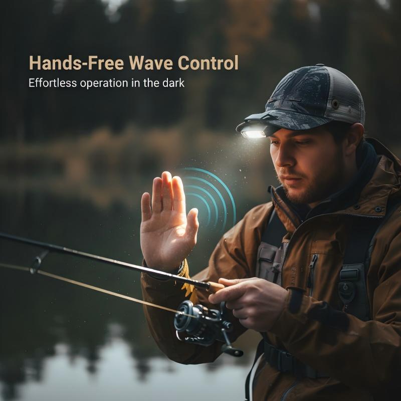 Motion Sensor LED Clip-on Hat Light