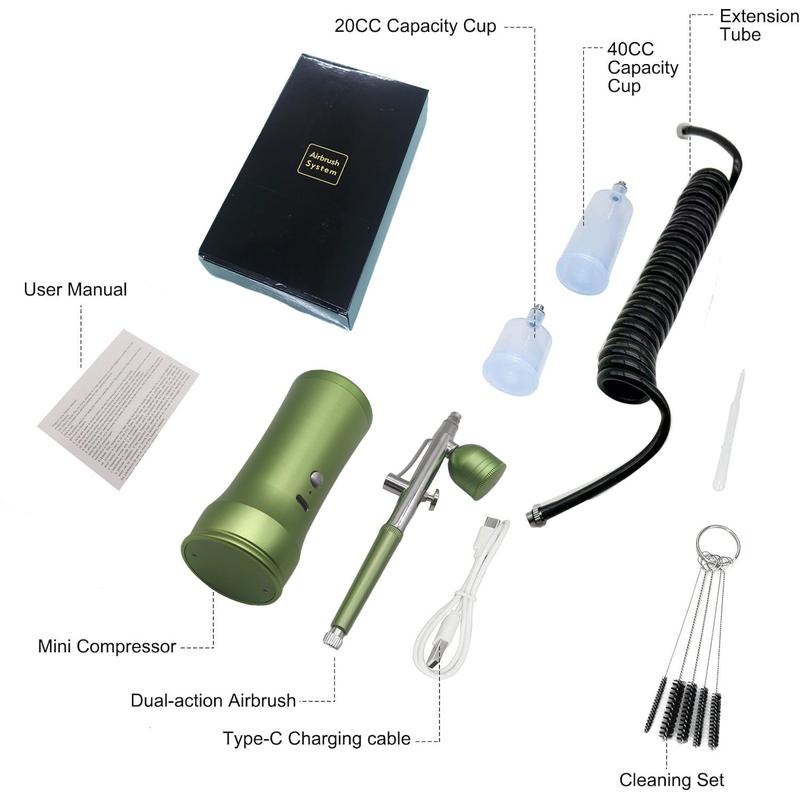 ⏳Time-Limited Special⏰Electric Airbrush Kit with Compressor