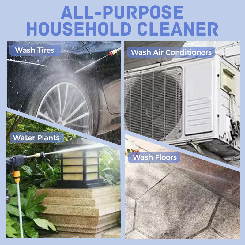 🎁 50% OFF NOW! 💦🚗 Portable High-Pressure Car Washer – 300W Motor, Multi-Purpose Use & Compact Storage Design for Outdoor Cleaning 🔧