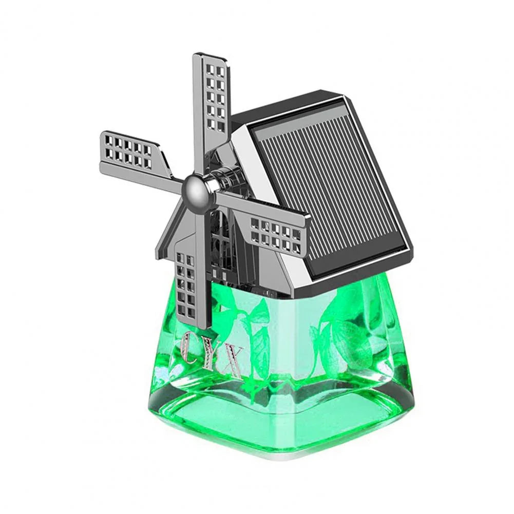 💥2025 New Style - 50% Off💥Solar-powered Windmill Aroma Car Air Freshener