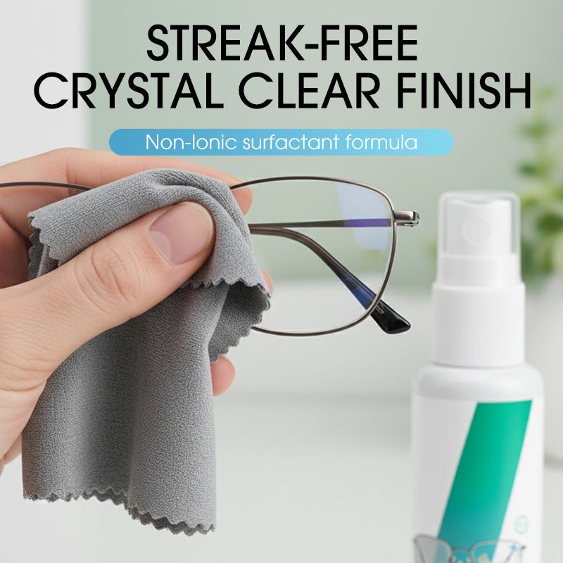 Multi-Purpose Glasses and Mirror Anti-Fog Cleaning Spray (50% OFF)