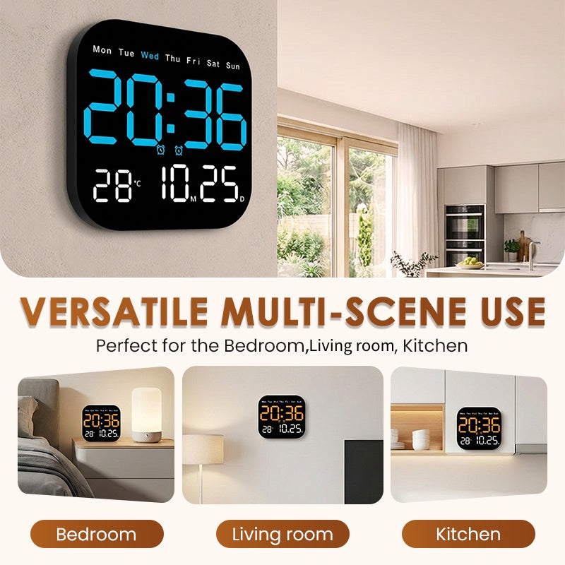 Multifunctional Digital Alarm Clock for Home & Office