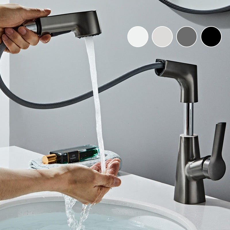 🔥While Supplies Last 40% OFF!🎉 1 Hole Bathroom Faucet with Pull Out Sprayer