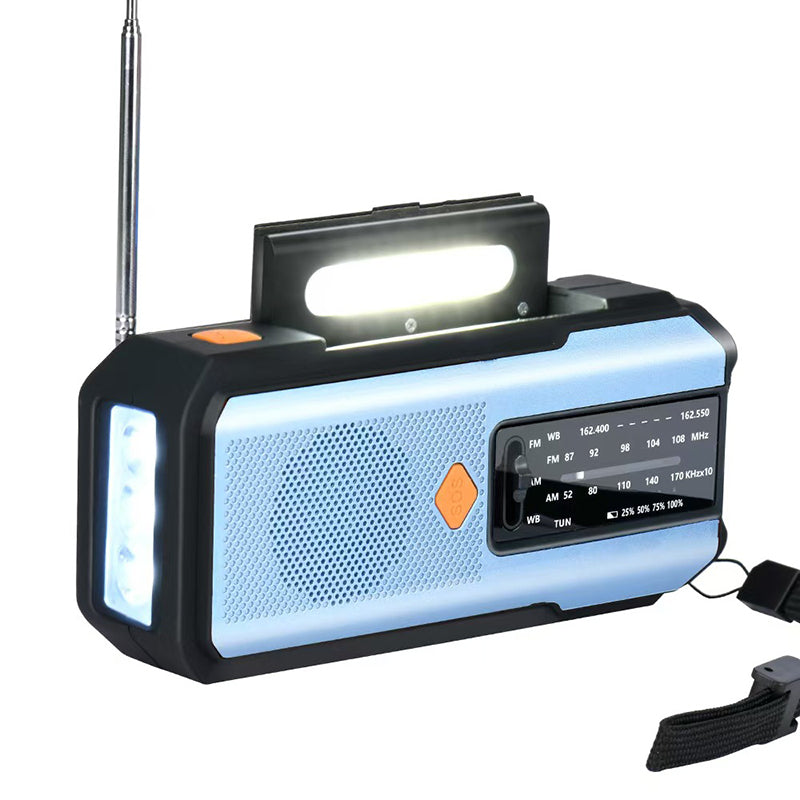 📢📢50%  OFF !! ⏰Solar Hand-Crank Emergency Weather Radio