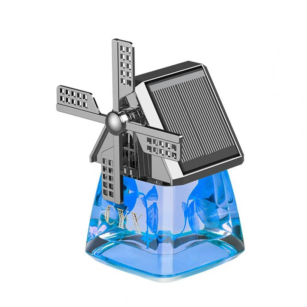 💥2025 New Style - 50% Off💥Solar-powered Windmill Aroma Car Air Freshener