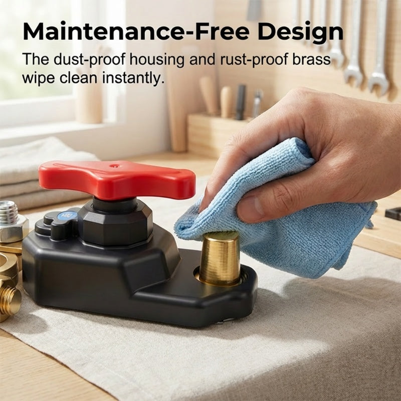 🔥While Supplies Last 40% OFF!🎉 Universal Rotary Battery Disconnect Switch