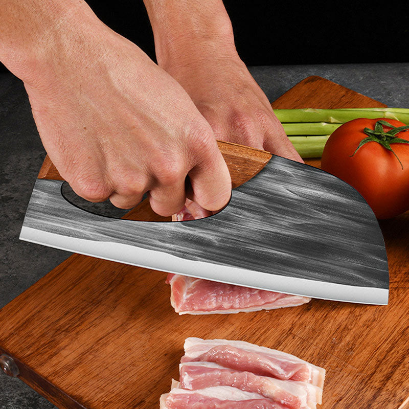 📢📢40% OFF!!🔪Multifunctional Stainless Steel Labor-Saving Kitchen Knife✨