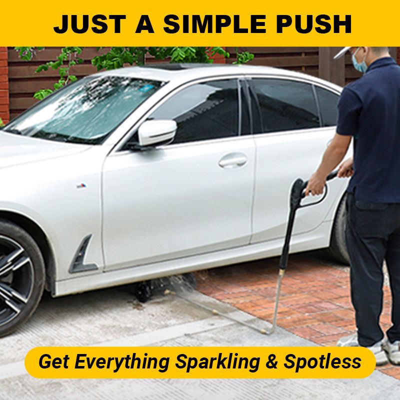 💎 50% OFF! 💎 Versatile Pressure Undercarriage Cleaner Nozzle – Dual-Mode Jet, Long Hose & Paint-Safe Design 🚗💦
