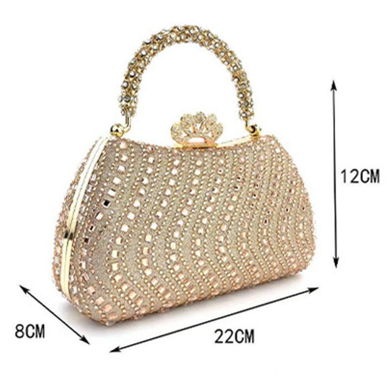 Women's Rhinestone Clutch Purses