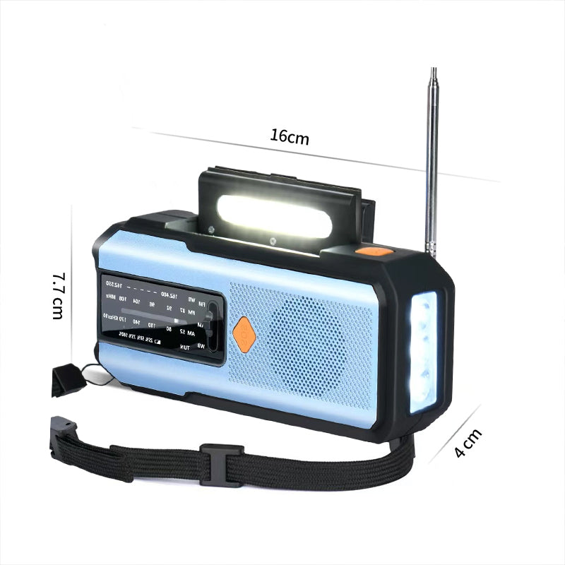 📢📢50%  OFF !! ⏰Solar Hand-Crank Emergency Weather Radio