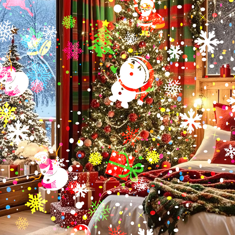 🔥Christmas Limited-Time Offer: 49% OFF!!! 🎁Rotating LED Christmas Pattern Projector Light