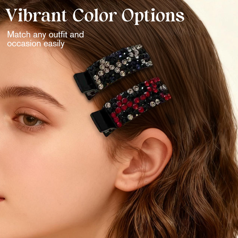 💕Last Day 50% OFF💕Rhinestone Hair Clip for Bangs