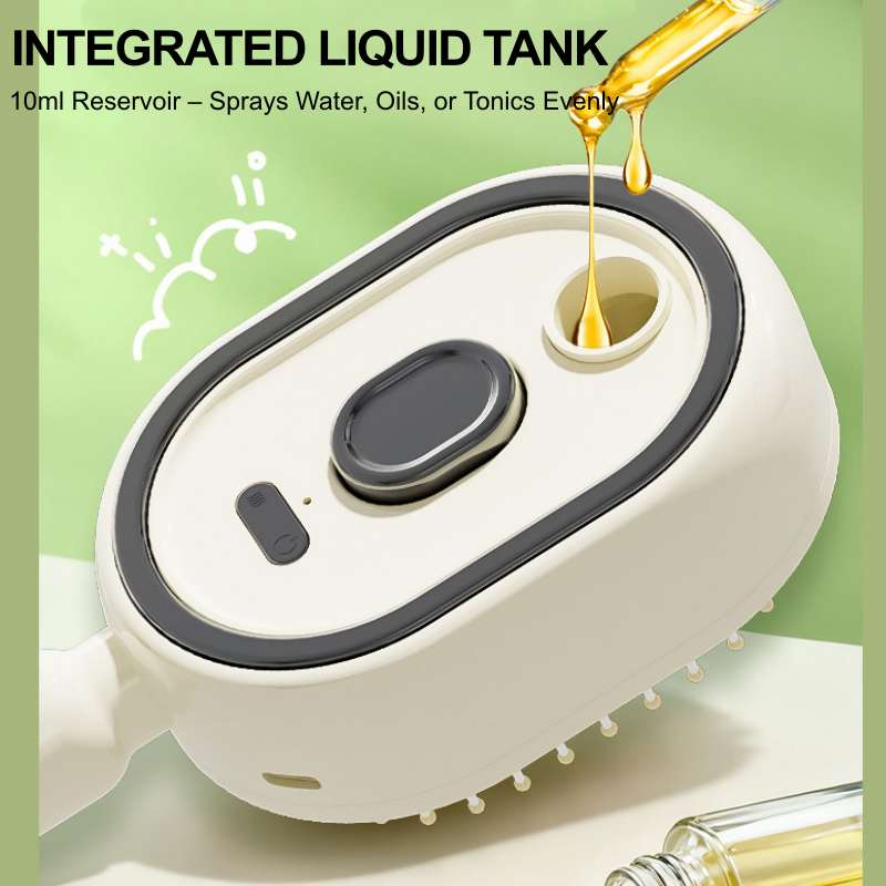 ✨🔥Electric Spray & Massage Hair Brush✨🔥