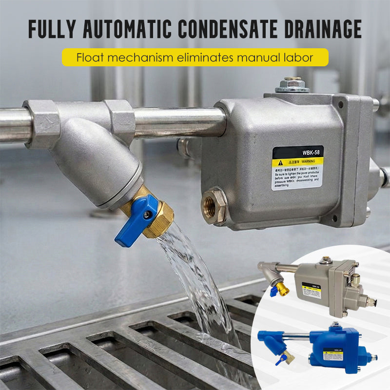 Zero Air Loss Automatic Drain Valve